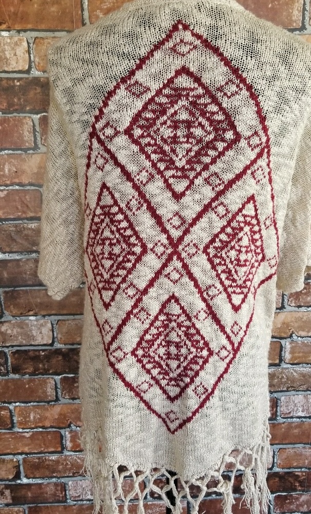 🔺️Tribal Print Knitted Cardigan🔺️